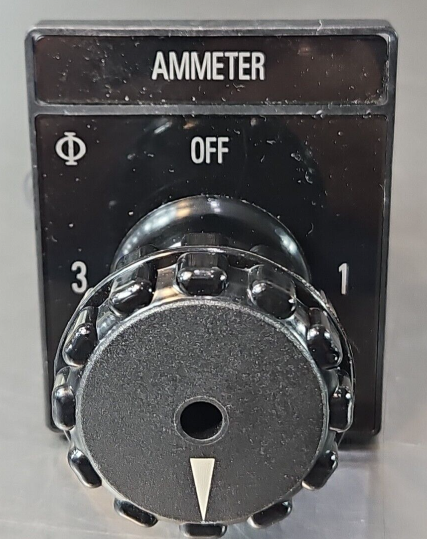 Kraus & Naimer CHR10 Ammeter Switch                                     (BIN411)