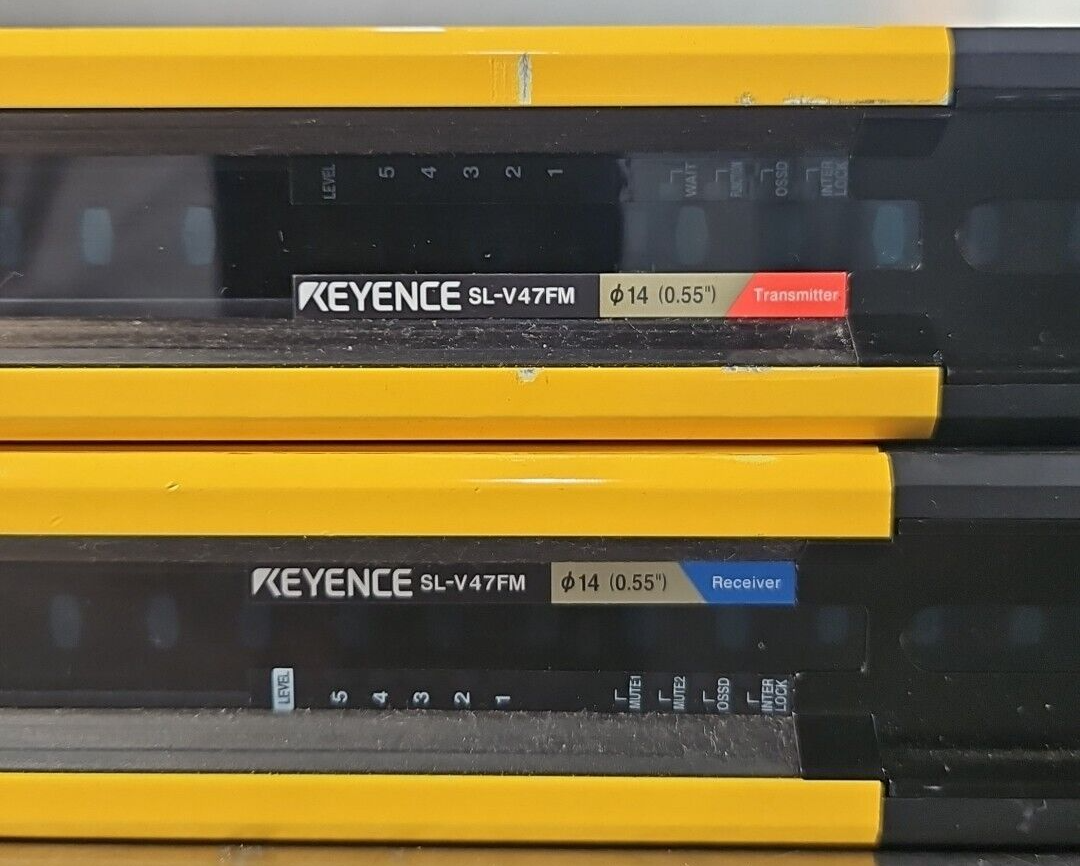 Keyence SL-V47FM-T + SL-V47FM-R Set Receiver + Transmiter               (BIN455)