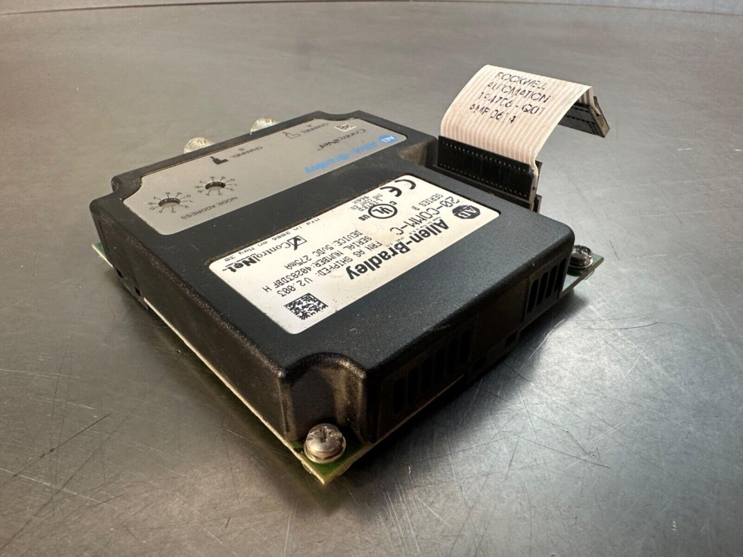 Allen Bradley 20-COMM-C /B ControlNet Communication Adapter 275mA (3E-27)