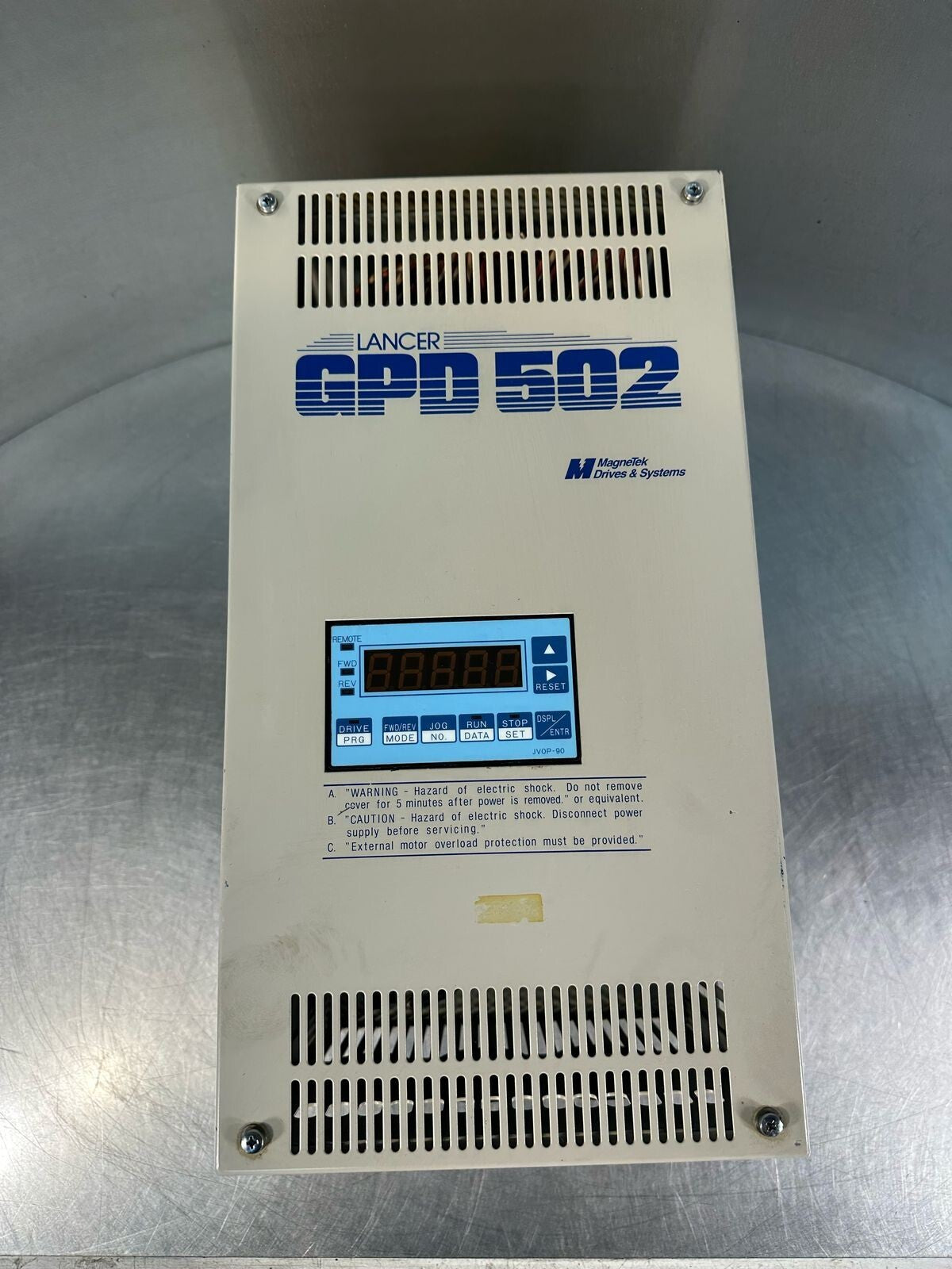 Magnetek L715 GPD502 AC Drive Lancer 0-460V 9.0A 5HP 3PH 0-400Hz (7.6.5)