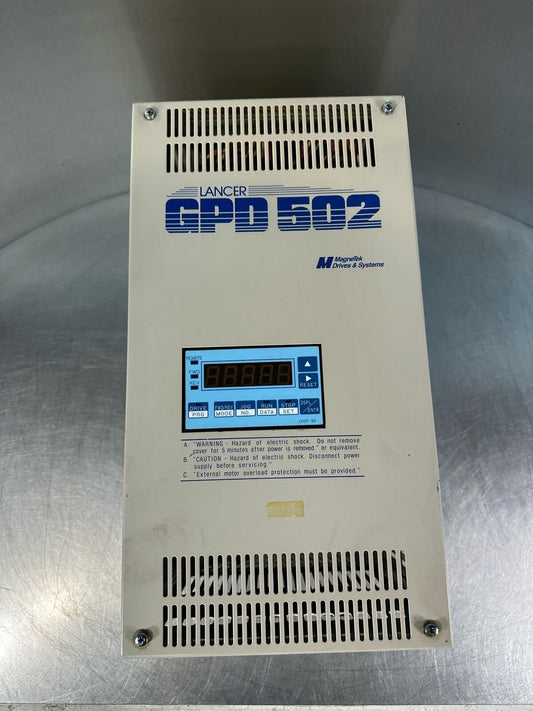 Magnetek L715 GPD502 AC Drive Lancer 0-460V 9.0A 5HP 3PH 0-400Hz (7.6.5)
