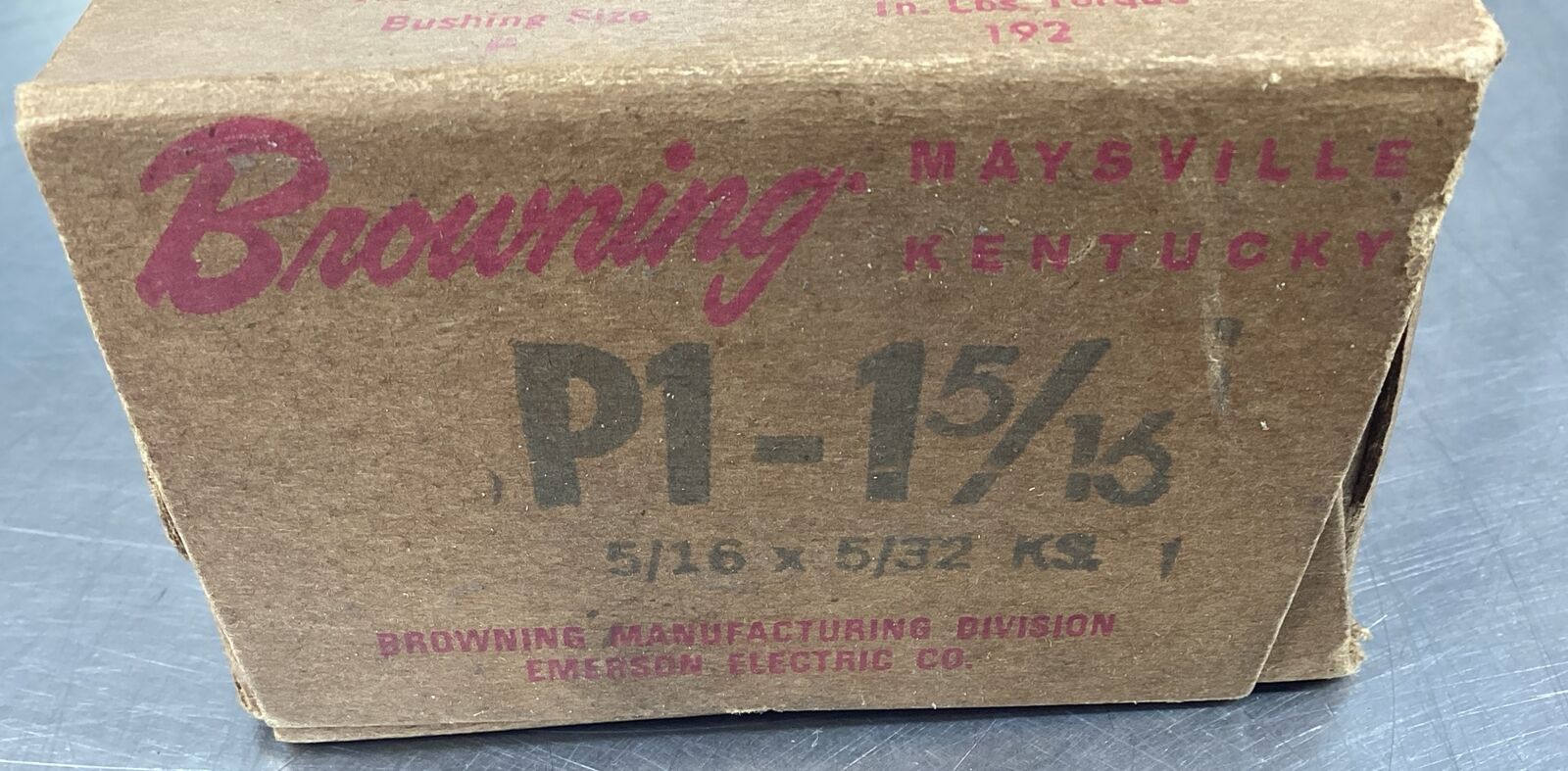 Browning P1 15/16" Bore Split Taper Bushing 6E18 Palmetto