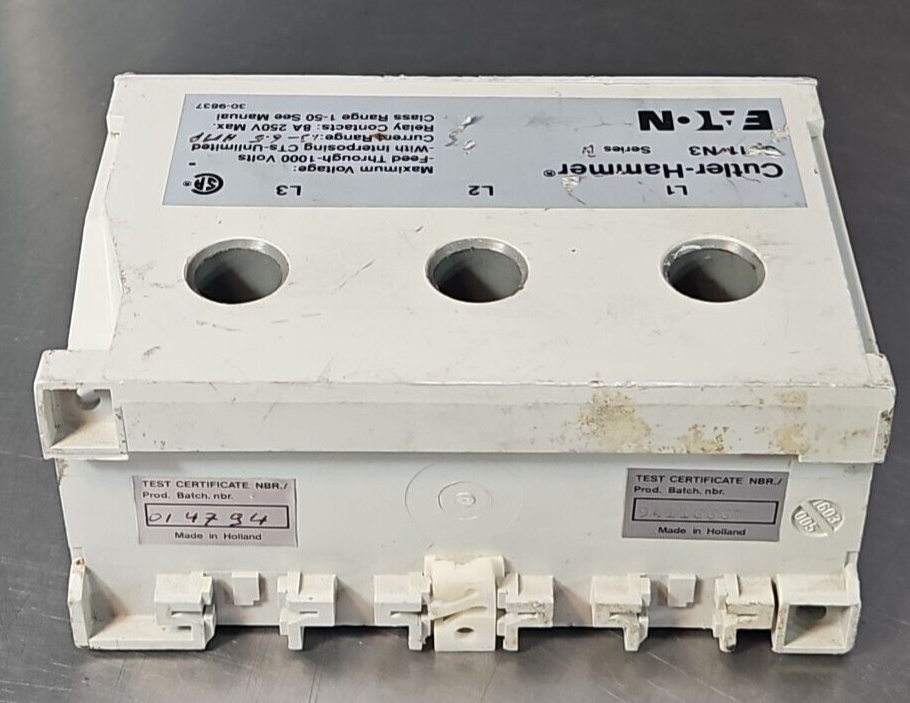 Eaton Cutler Hammer C311-N3 Motor Protection Unit                         loc4D6