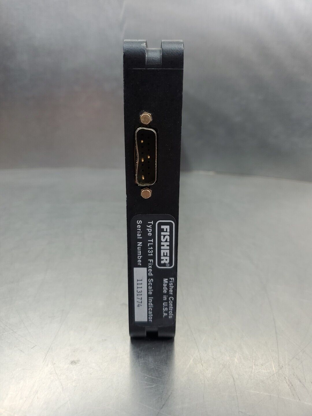 FISHER Type TL131 Fixed Scale Indicator Module.                            3C-41