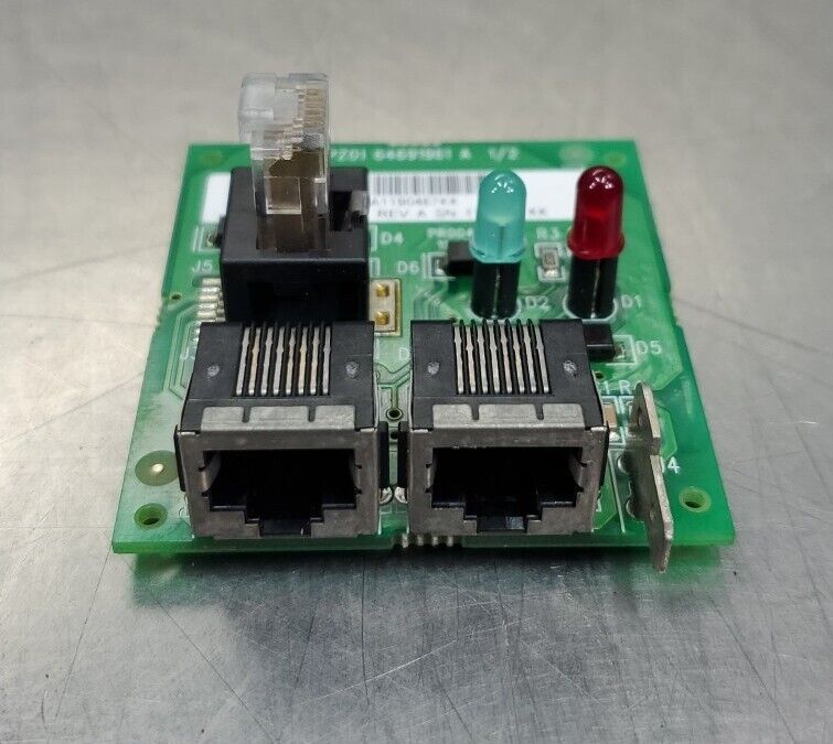 ABB ODPI-01C Rev A Ethernet Connection Circuit Board.                       3D-8