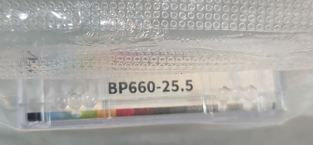 Midwest Optical BP660-25.5 Dark Red Bandpass Filter                     (BIN433)