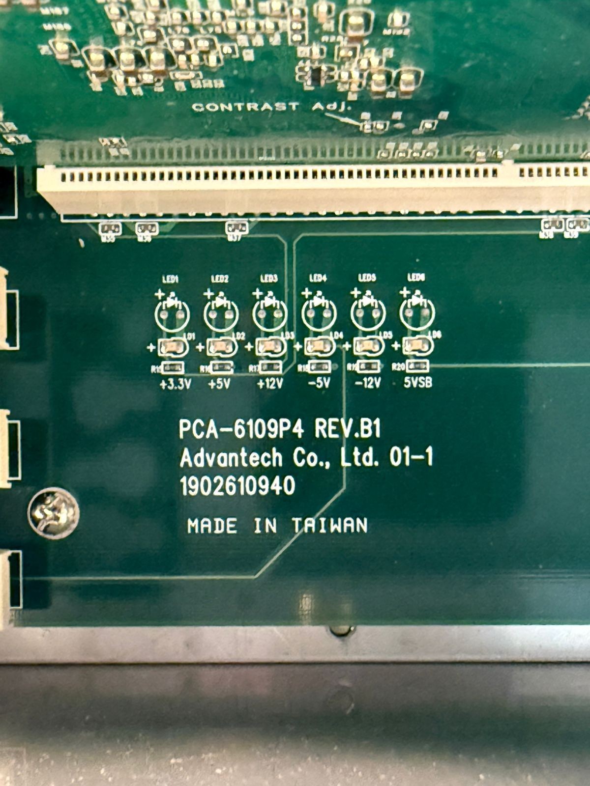 Advantech AWS Touch Screen w/ Pca 6109P4 Rev. B1 1902610940 (10.5.4)