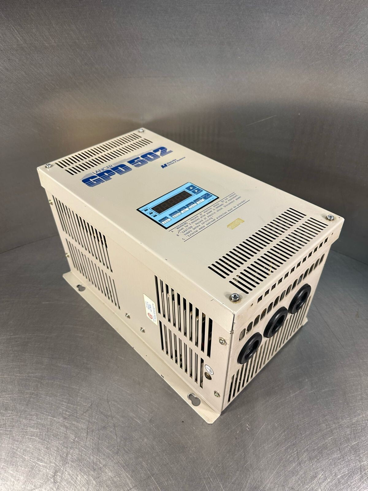 Magnetek L715 GPD502 AC Drive Lancer 0-460V 9.0A 5HP 3PH 0-400Hz (7.6.5)