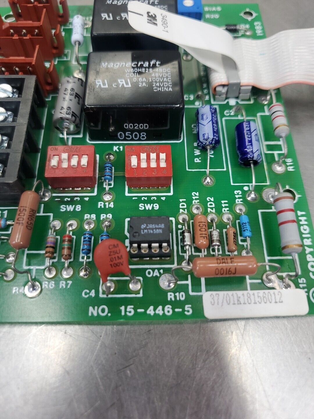 DYNAMATIC 15-446-5 SIGNAL FOLLOWER BOARD.                                   3D-7