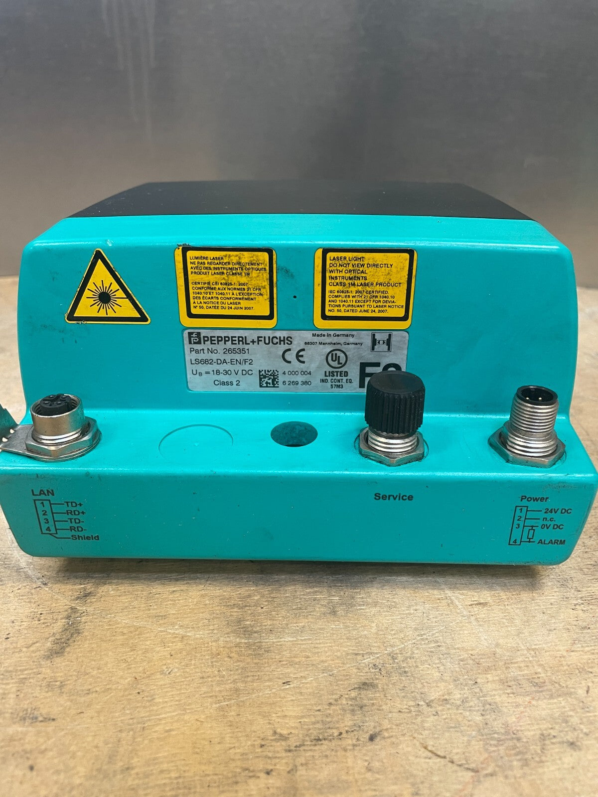 Pepperl+Fuchs LS682-DA-EN Black/Blue 150m Det. Range Optical  Coupler(BIN 4.4.3)