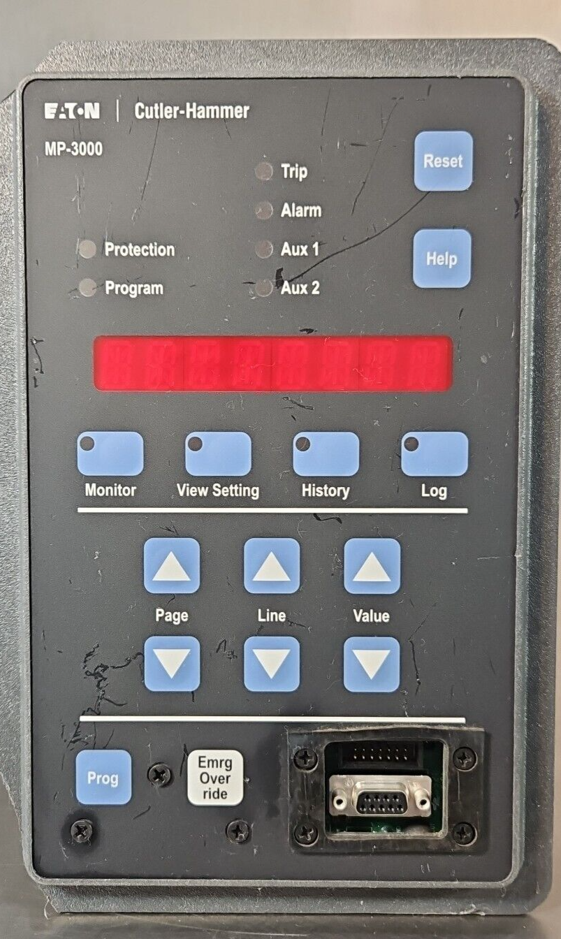 Eaton MP-3000  Protection Relay 66D2205G01 120/240 Vac                  (BIN425)
