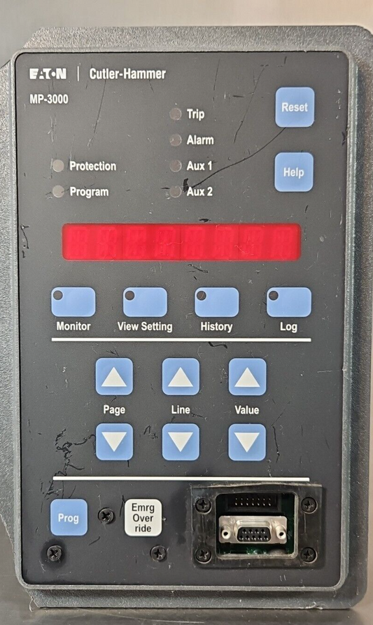 Eaton MP-3000  Protection Relay 66D2205G01 120/240 Vac                  (BIN425)