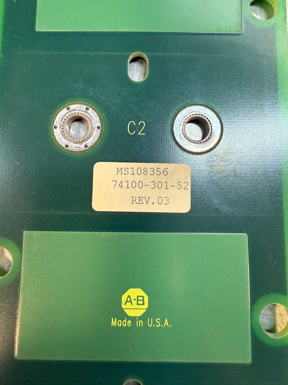 Allen Bradley Pc Circuit Board Card 74100-301-52 / 74100-126-02A   (9.3.3)