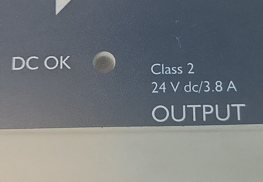 SOLA SCP 100S24X-CP Power Supply Class 2,  24Vdc 3.8A Output (BIN2.3.3)