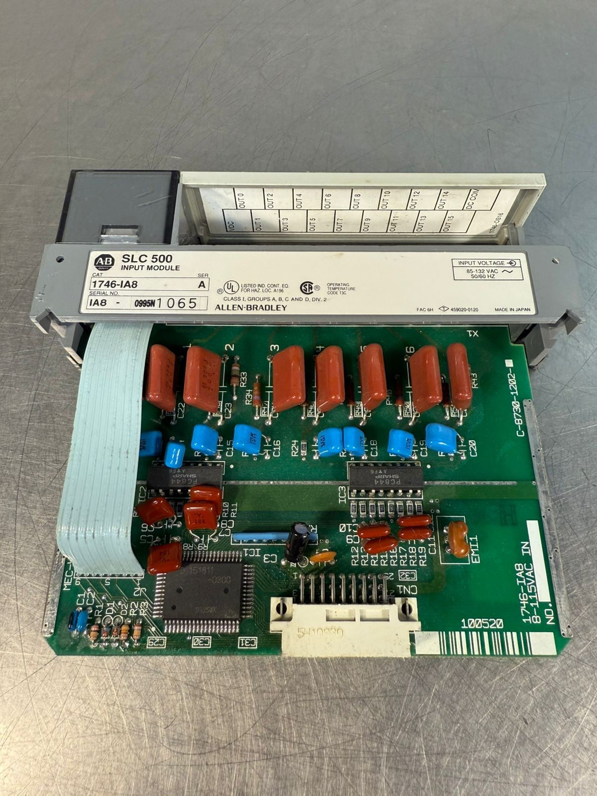 Allen Bradley 1746-IA8 /A SLC 500 Input Module                     (6.4.4)