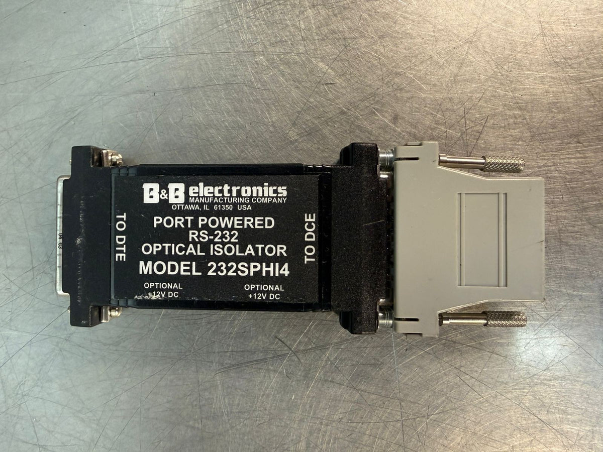 B&b Electronics  232SPHI4 Port Powered Rs-232 Optical Isolator     (5.4.3)