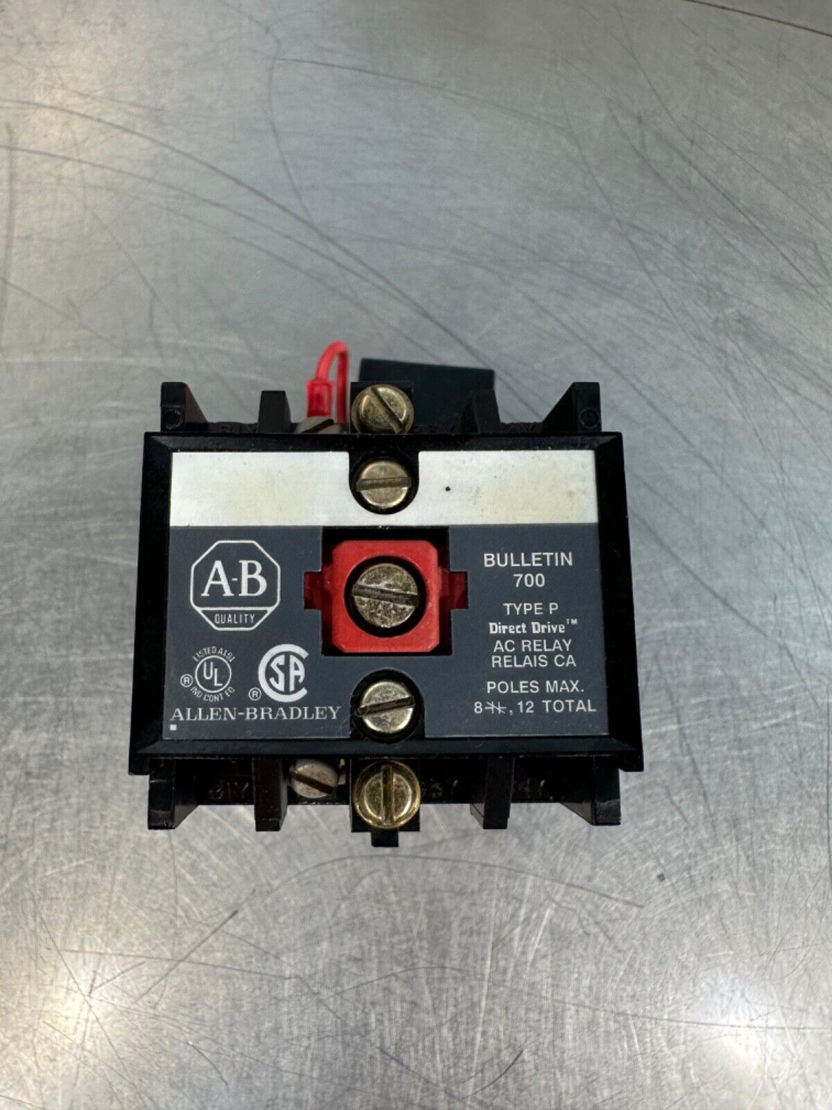 Allen-Bradley 700-P000A1/B AC Power Relay.                     (4B-27)