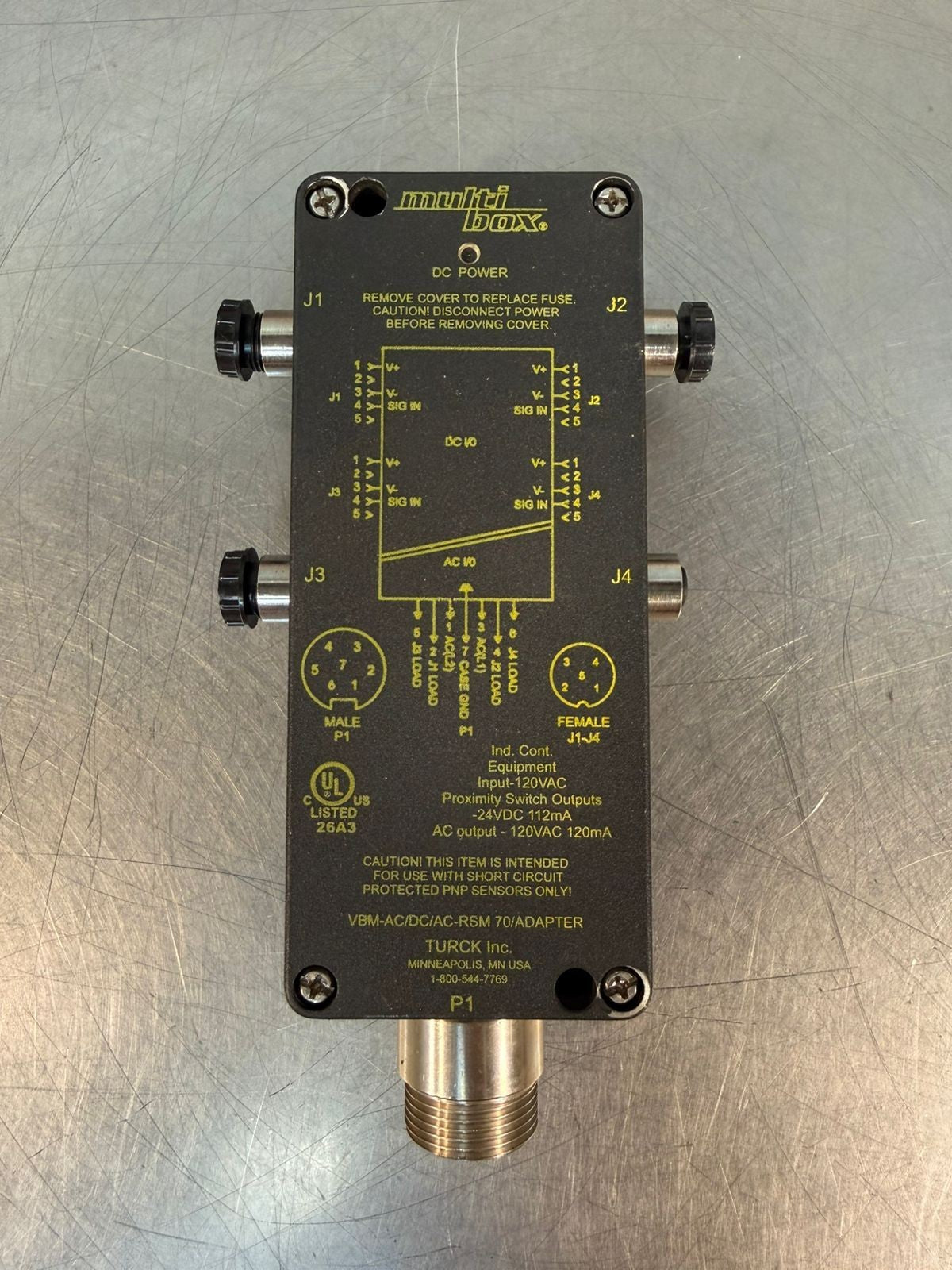Turck Vbm-AC/DC/AC-RSM 70/Adapter Box                              (3.1.2)