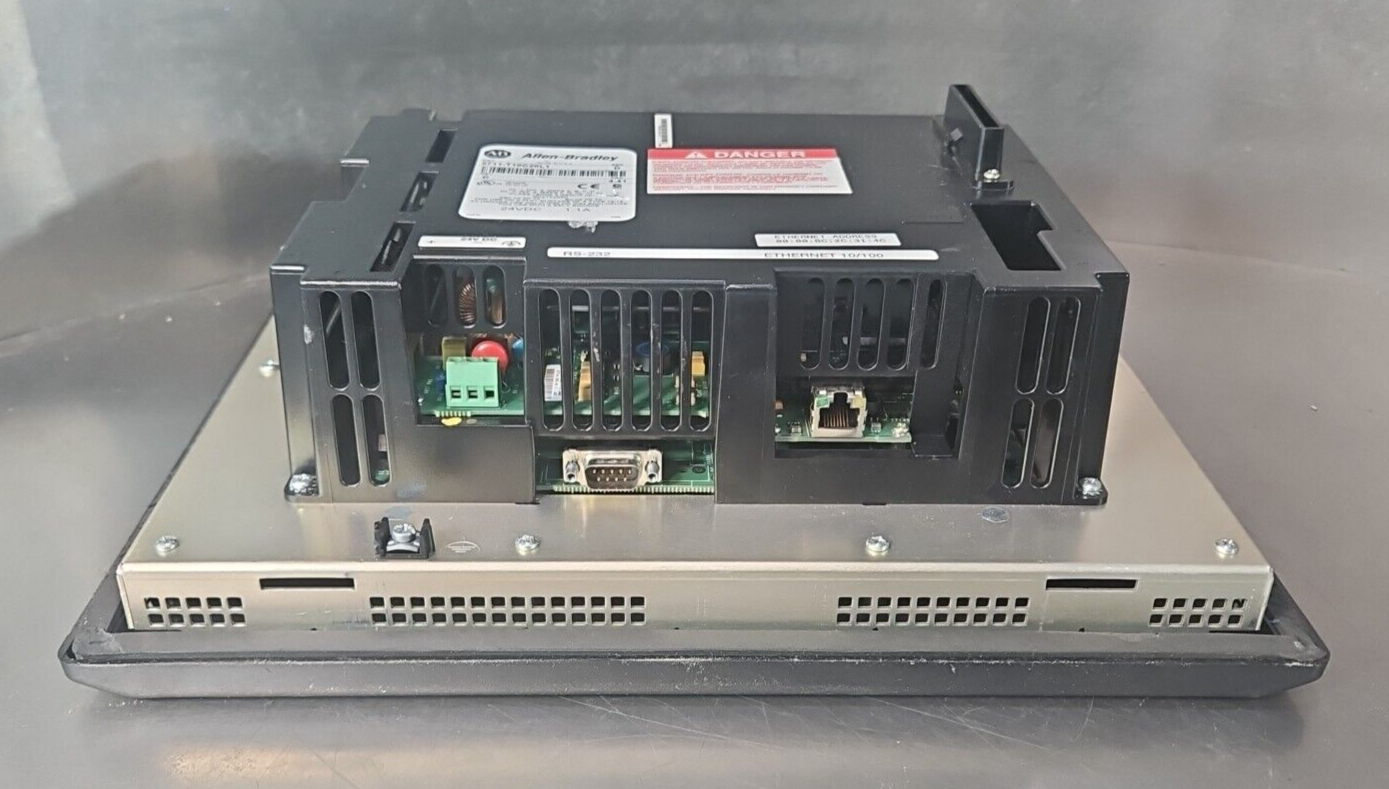 Allen Bradley 2711-T10C20L1 Ser D Panel View 24VDC 1.1A                 (BIN752)