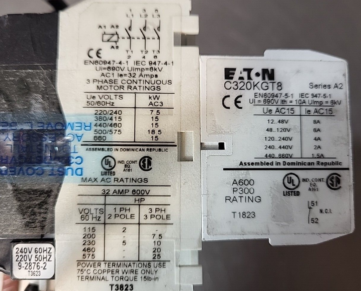 EATON C320KGT8 T3823 (BIN354)