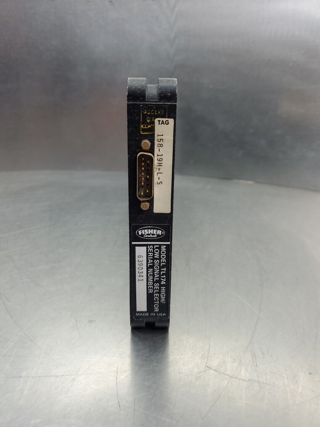 FISHER Model TL174 High/Low Signal Selector Module.                        3C-41