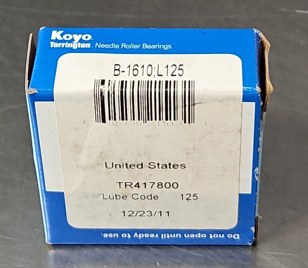 KOYO B-1012 L125 Needle Bearing                                         (BIN423)