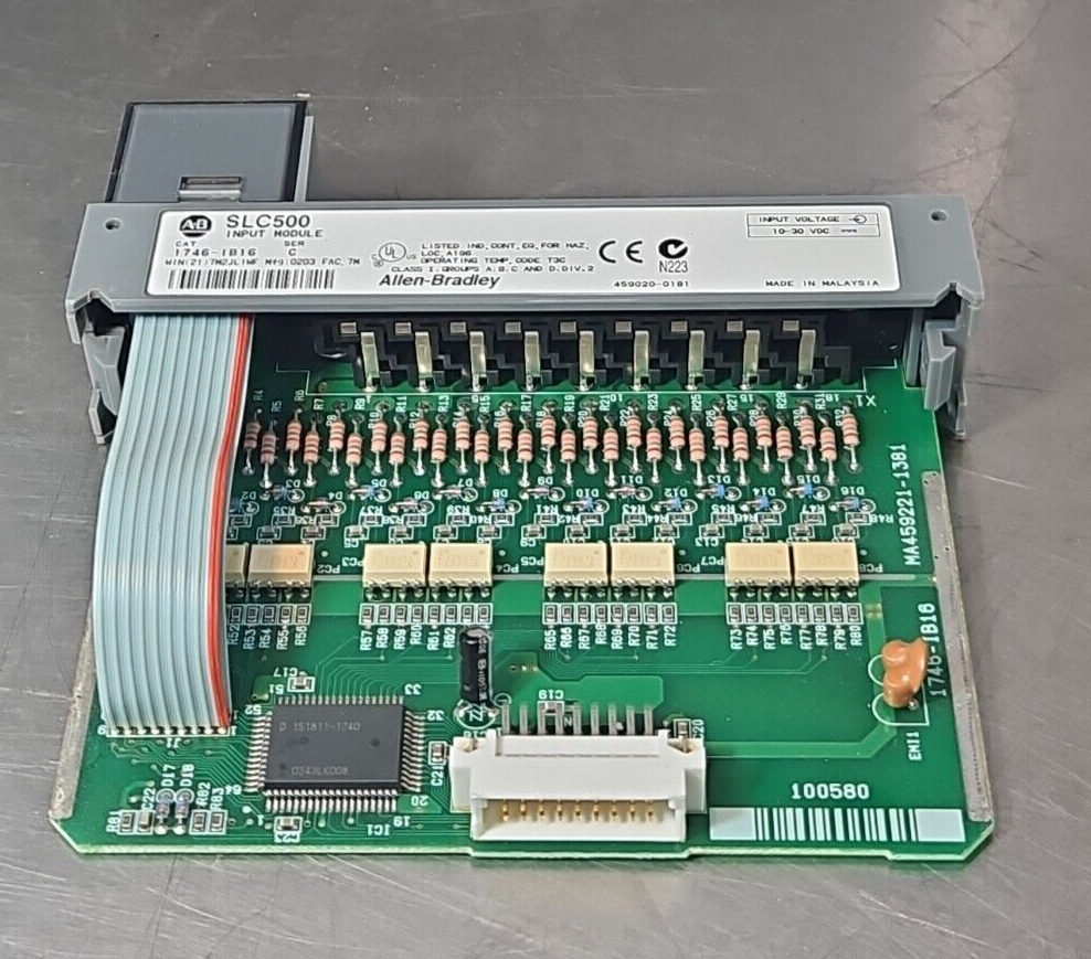 Allen-Bradley 1746-IB16/C  SLC500 Input Module                          (BIN632)