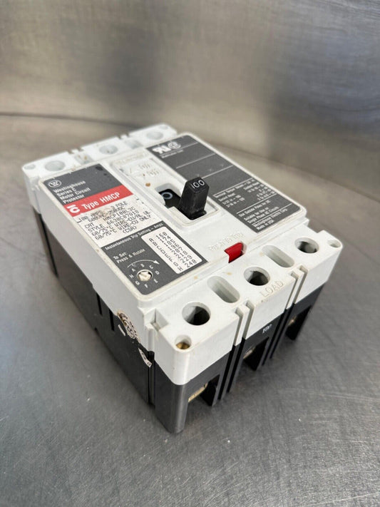 Westinghouse HMCP100L3C Ser C Motor Circuit Protector HMC-P100L3C (4C-29)