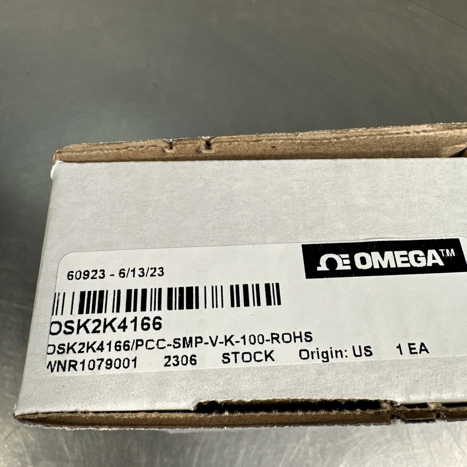 OMEGA ENGINEERING OSK2K4166 PCC-SMP-V-K-100 / PCCSMPVK100 (BRAND NEW) BIN-7.1.4