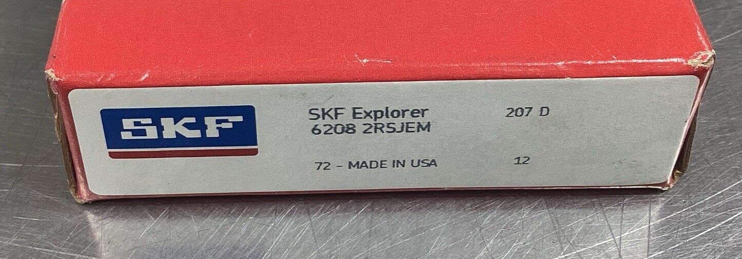 SKF  6208 2RSJEM  Deep Groove Ball Bearing        6B-2