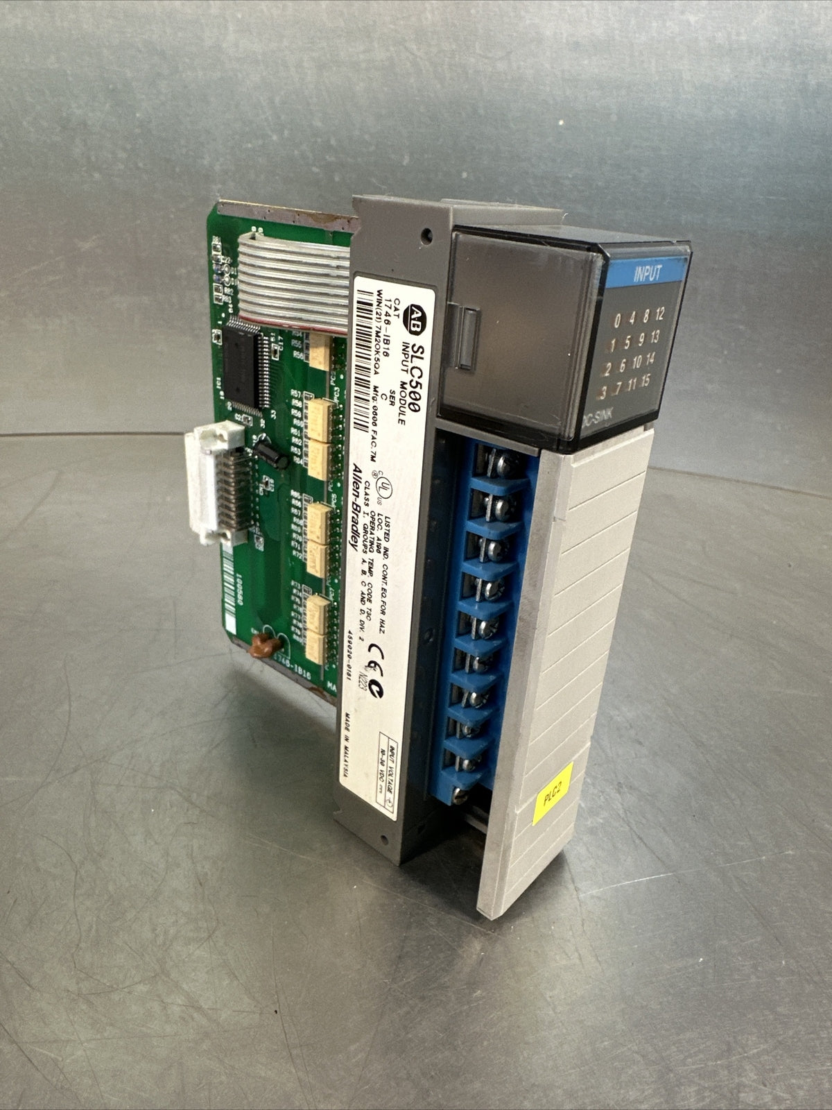 Allen Bradley 1746-IB16 DC Sink 16  SLC 500 PLC (BIN-3.4.4)