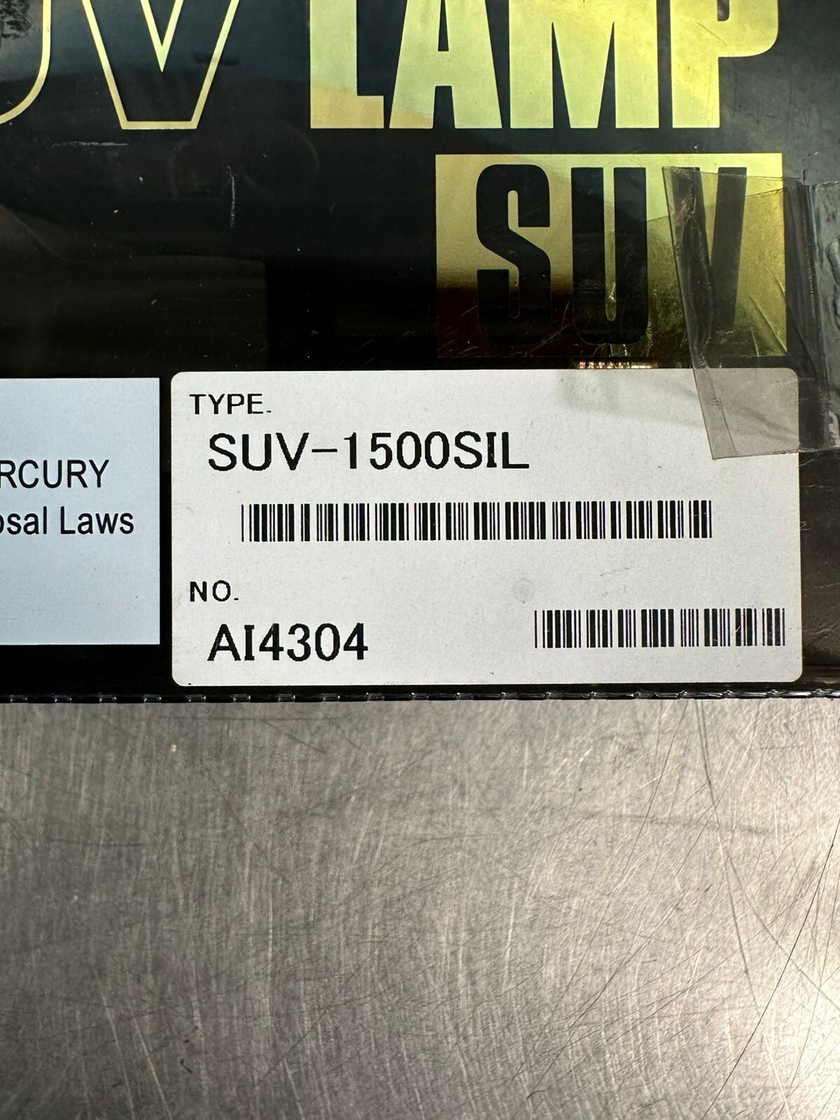 Ushio Superior UV Lamp SUV-1500SIL                                  (1.2.2)