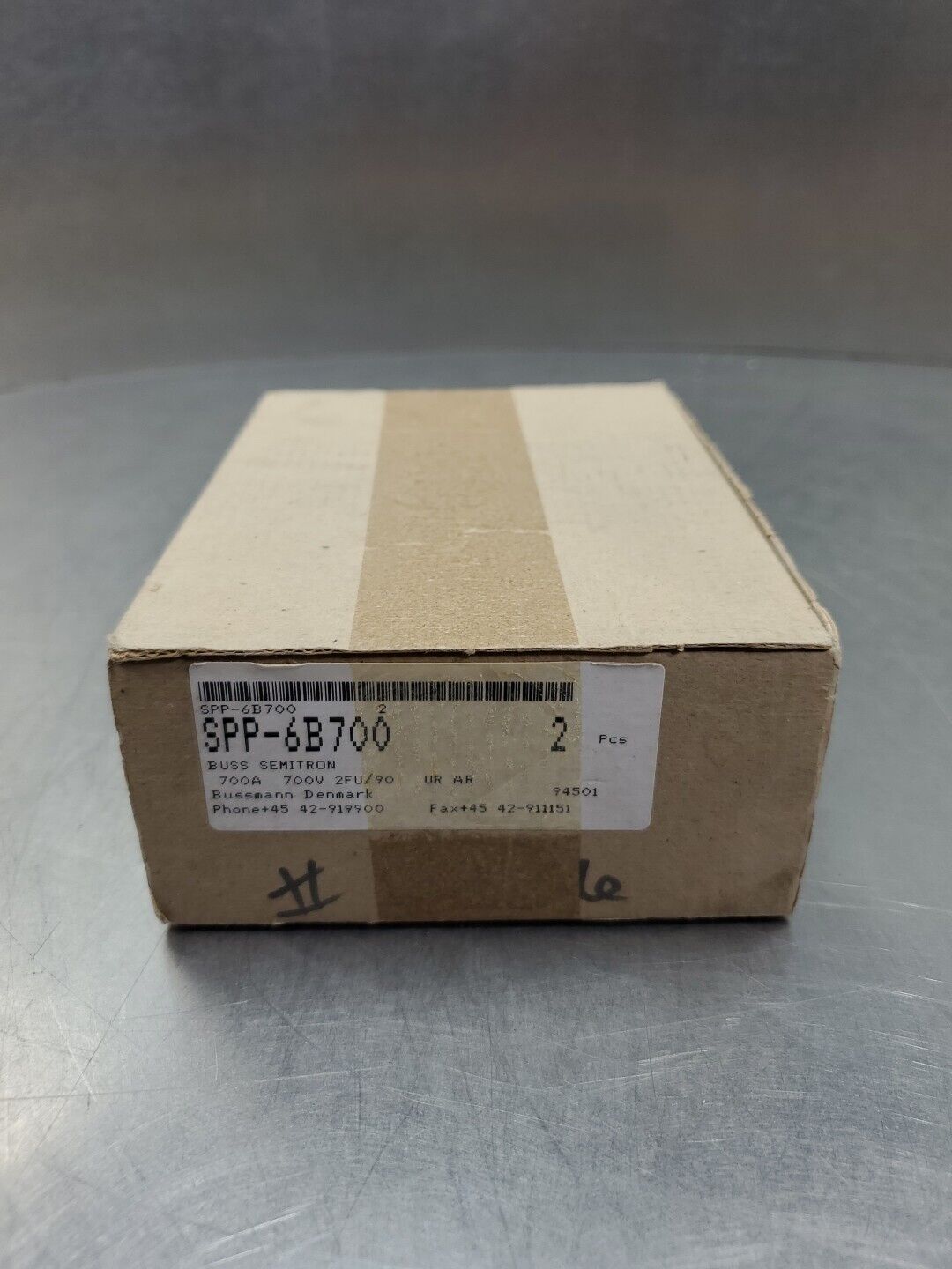 BUSS SEMITRON SPP-6B700 Fuse, 700A 700V, Lot of 2.                         4C-34