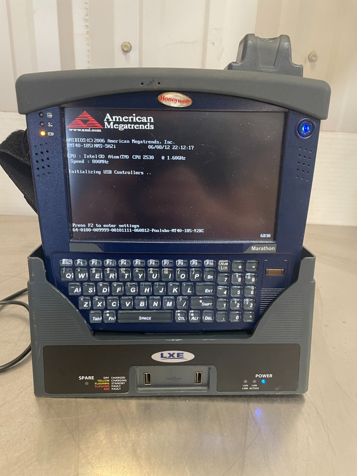 Honeywell FX1002DSKDOCK 7 inch LCD Display 2 USB Ports Mobile Computer @Bin2.4.2