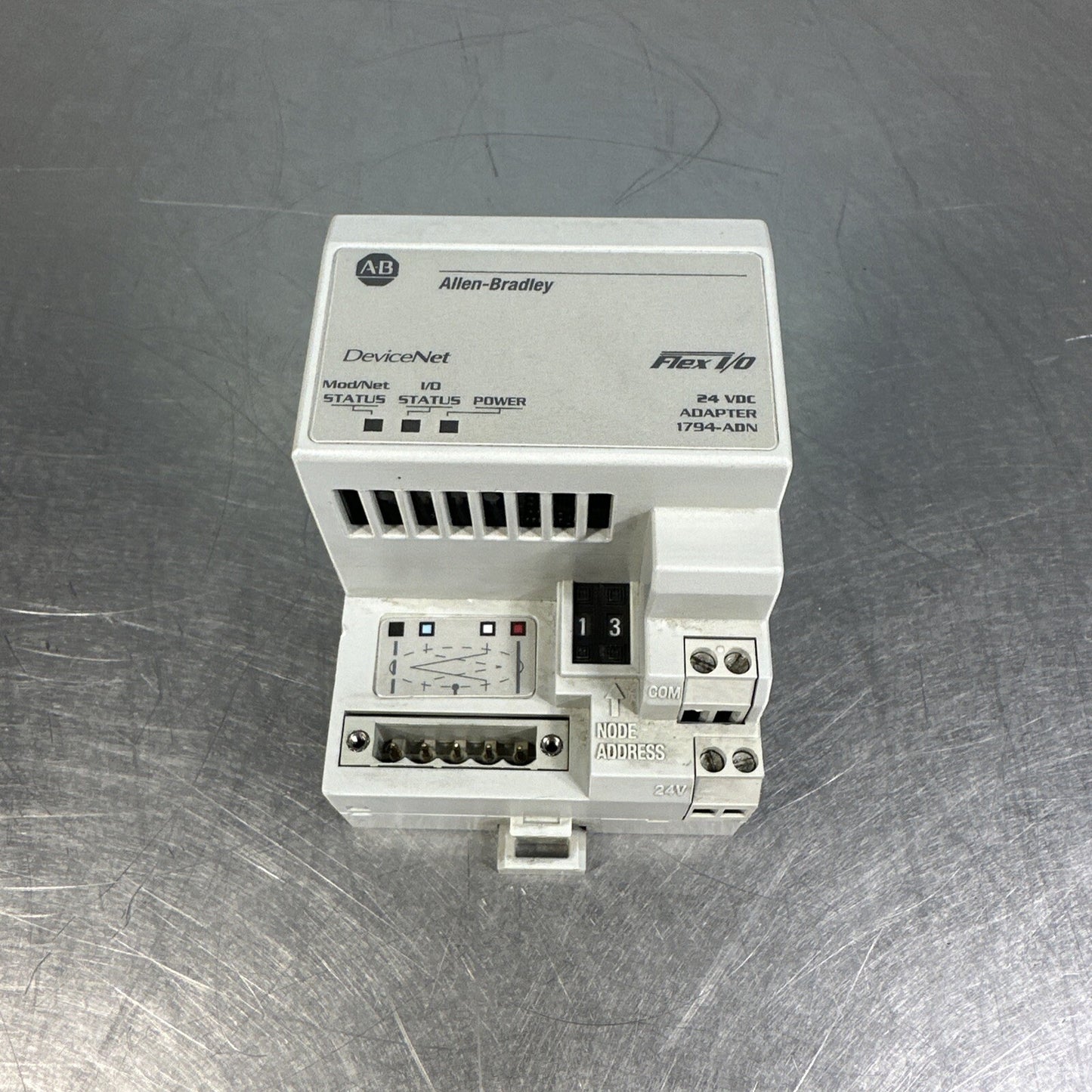 Allen Bradley 1794-ADN Series B DeviceNet Adaptor 1794ADN (BIN-1.3.4)