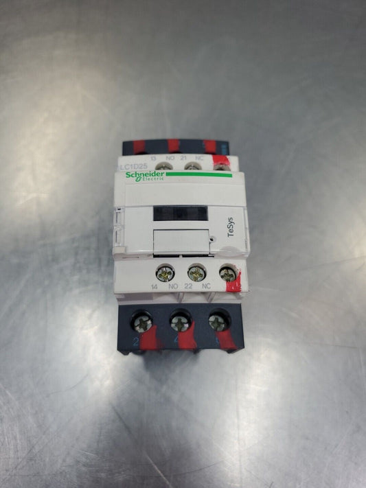 Schneider Electric LC1D25 Contactor, 110-250V 40A.                         4B-35
