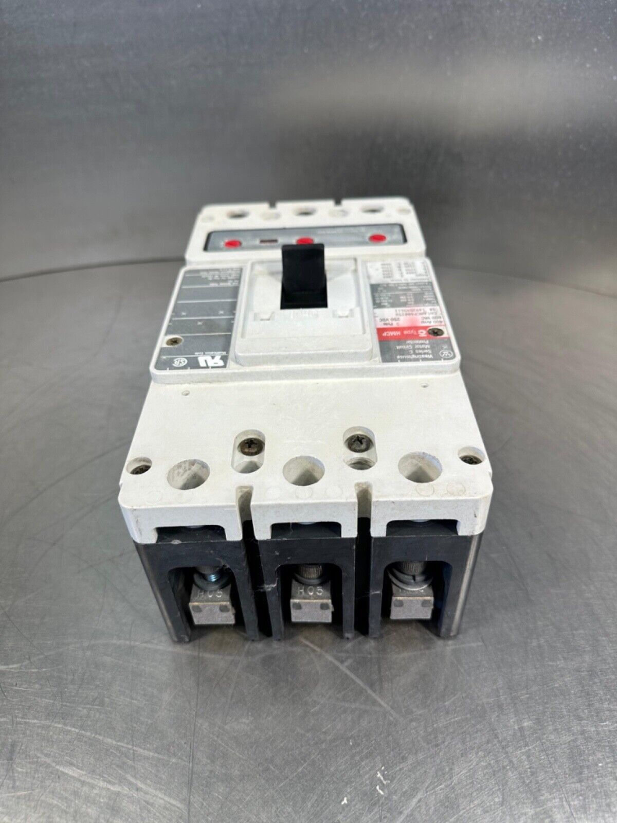 Westinghouse HMCP400X5W 400A Circuit Breaker 480/600V 3 Pole HMCP (5E22)