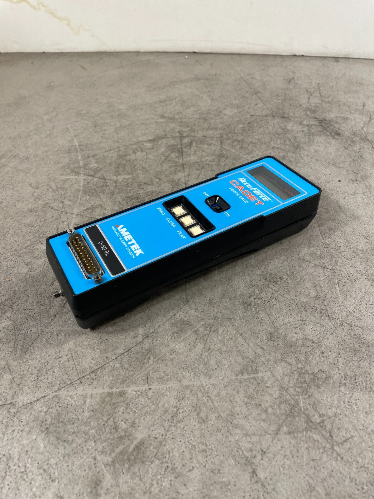 Ametek AccuForce FI-SGC004 Black/Blue Digital Display Cadet Force Gage LOC2D