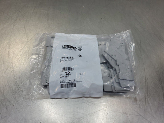 PHOENIX CONTACT ATP-MBK GRAY PARTITION PLATE, Lot of 47.                   4C-36