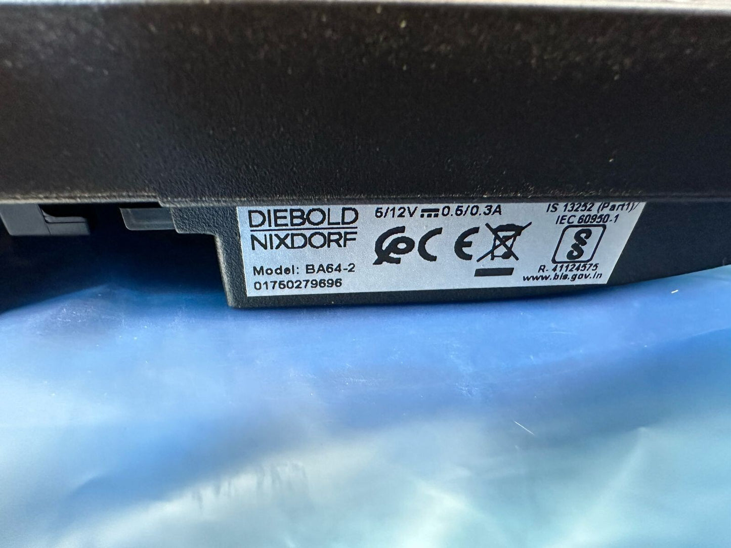 Diebold Nixdorf BA64-2 01750279696                                  (7.2.4)