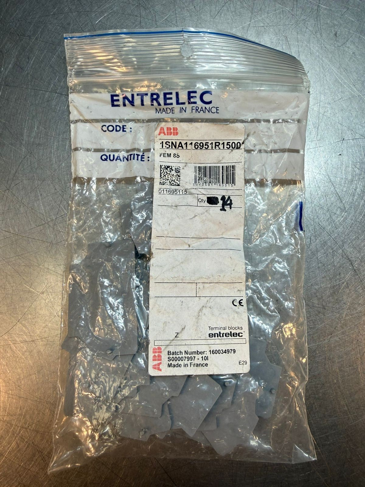 Abb Fem 8S 1SNA116951R1500 NEW Pack of 14 Und                      (7.3.2)
