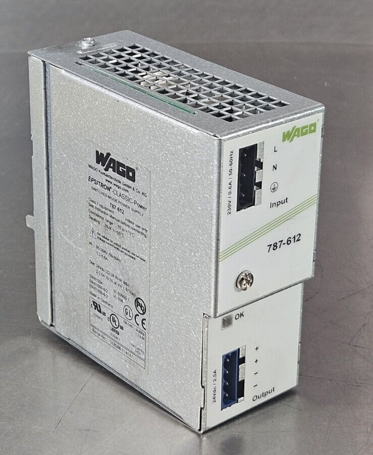 Wago 787-612 Switched Mode Power Supply                             (BIN645)