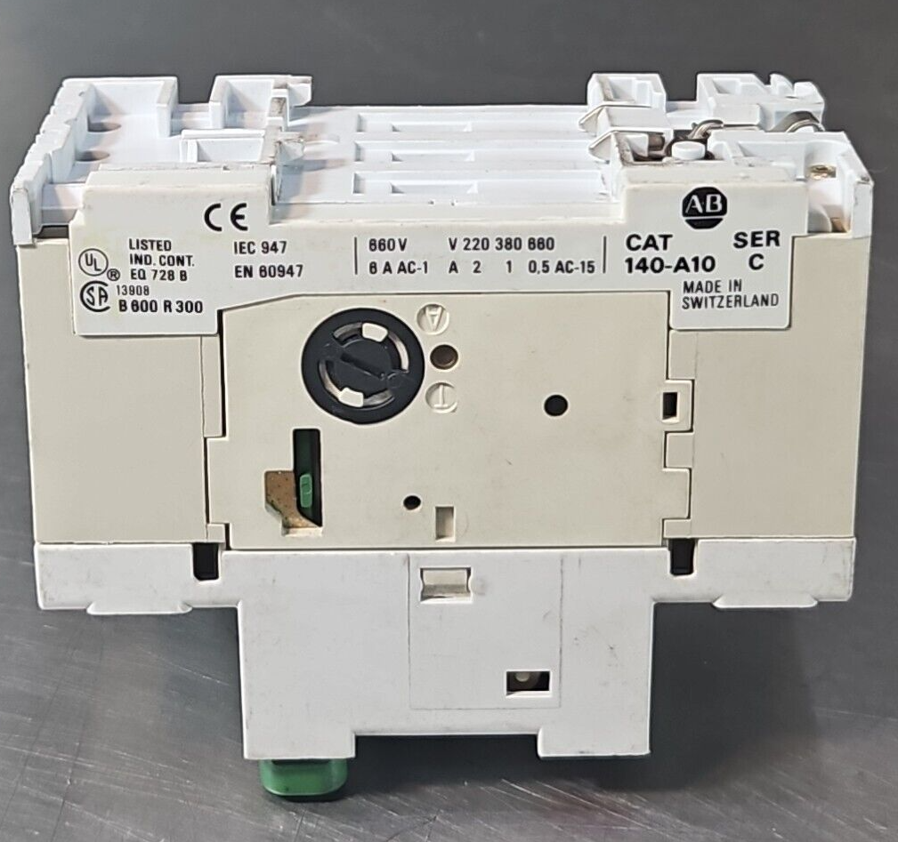 Allen-Bradley 140-MN-0063 Series C Manual Motor Starter                  loc4C16