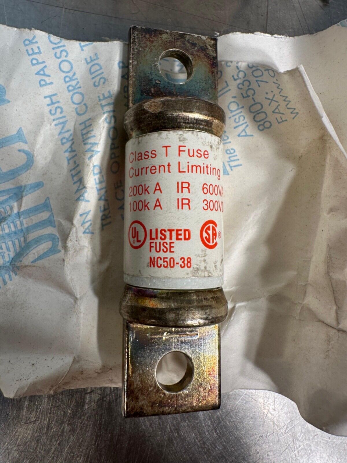 Ferraz Shawmut A6T70 600V  70A classT Fuses / A6T70 (4B-30)