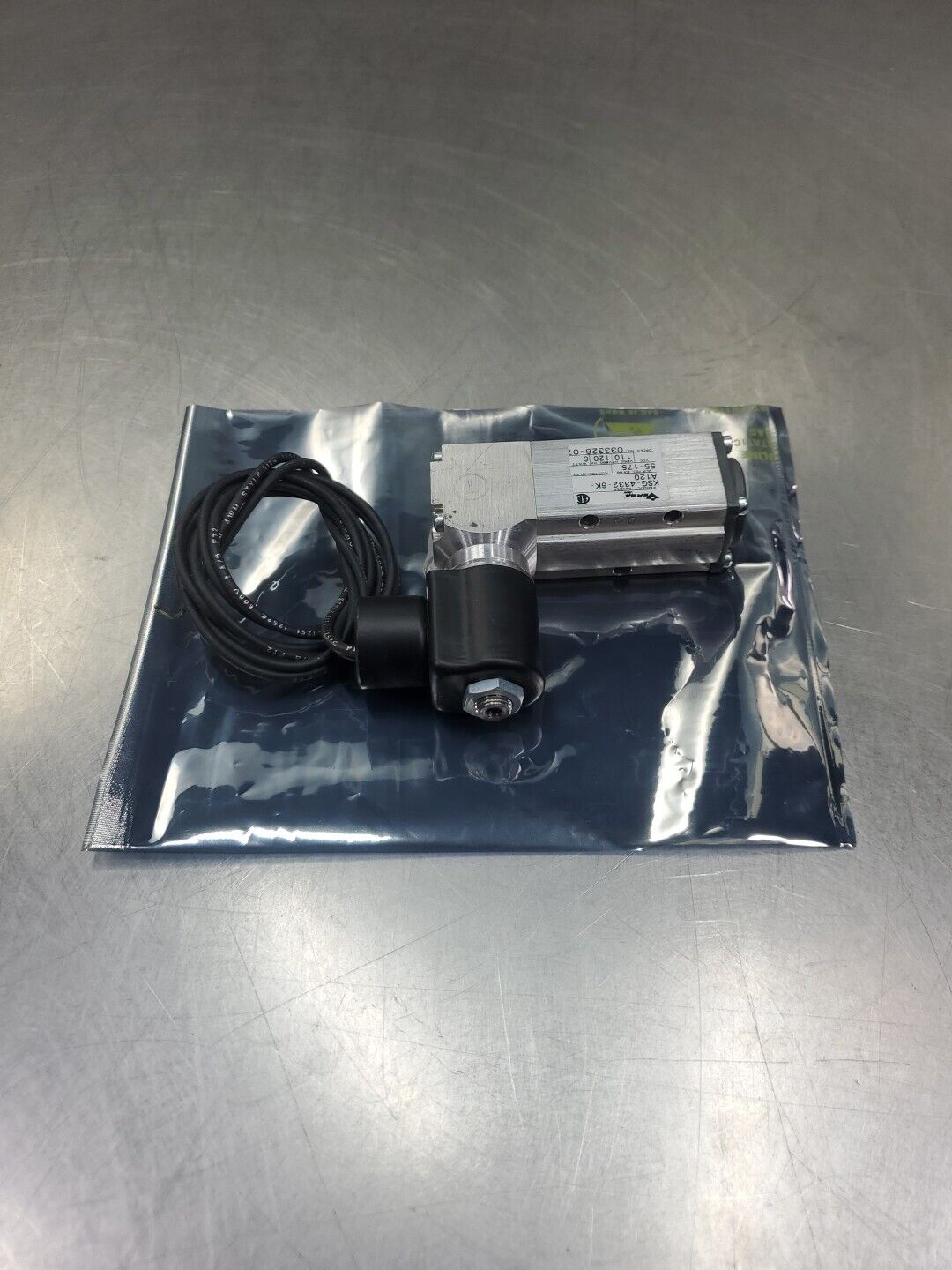 VERSA VALVES KSG-4332-6K-A120 Solenoid Valve, 55-175PSIG.                  6A-10