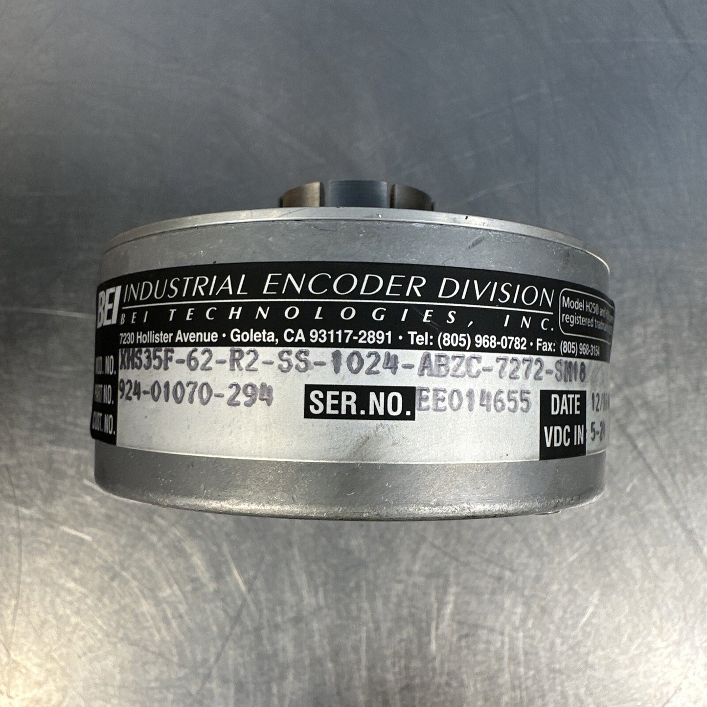 BEI SENSORS HS35F-62-R2-SS-1024-ABZC-7272-SM18 (BIN-1.5.5)