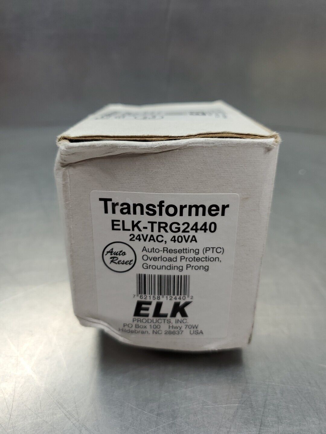 ELK ELK-TRG2440 24VAC 40 VA Transformer w/PTC Fuse.                         4E-9