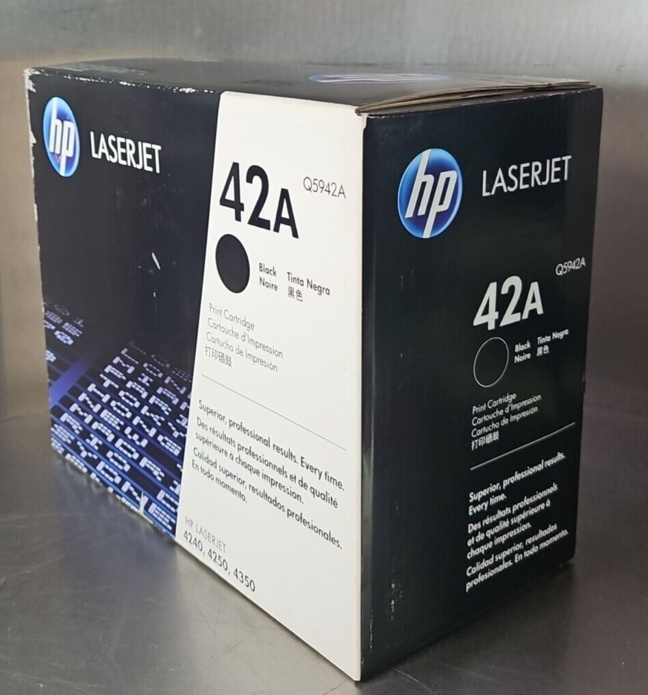 HP LaserJet Q5942A Black Print Cartridge                                (BIN364)
