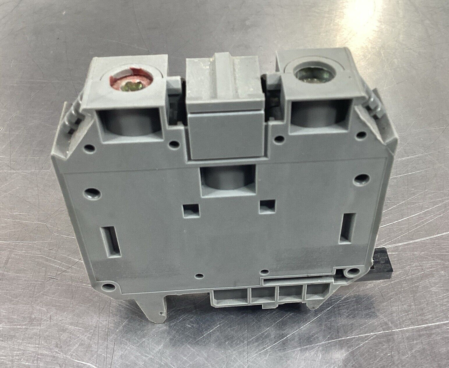 WIELAND  WKN 35/U  IEC 947-7-1  GROUND TERMINAL BLOCK  600V 110A       4C-40