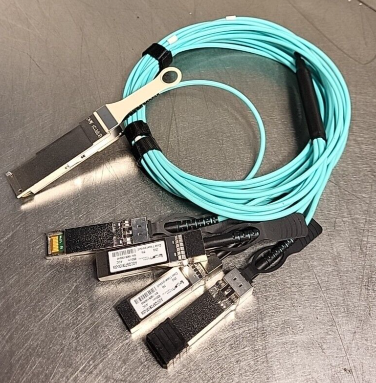 Active Optical Cable Breakout QSFP+ 40Gbps to 4x10G SFP/20M AOCQSP40-0 ...